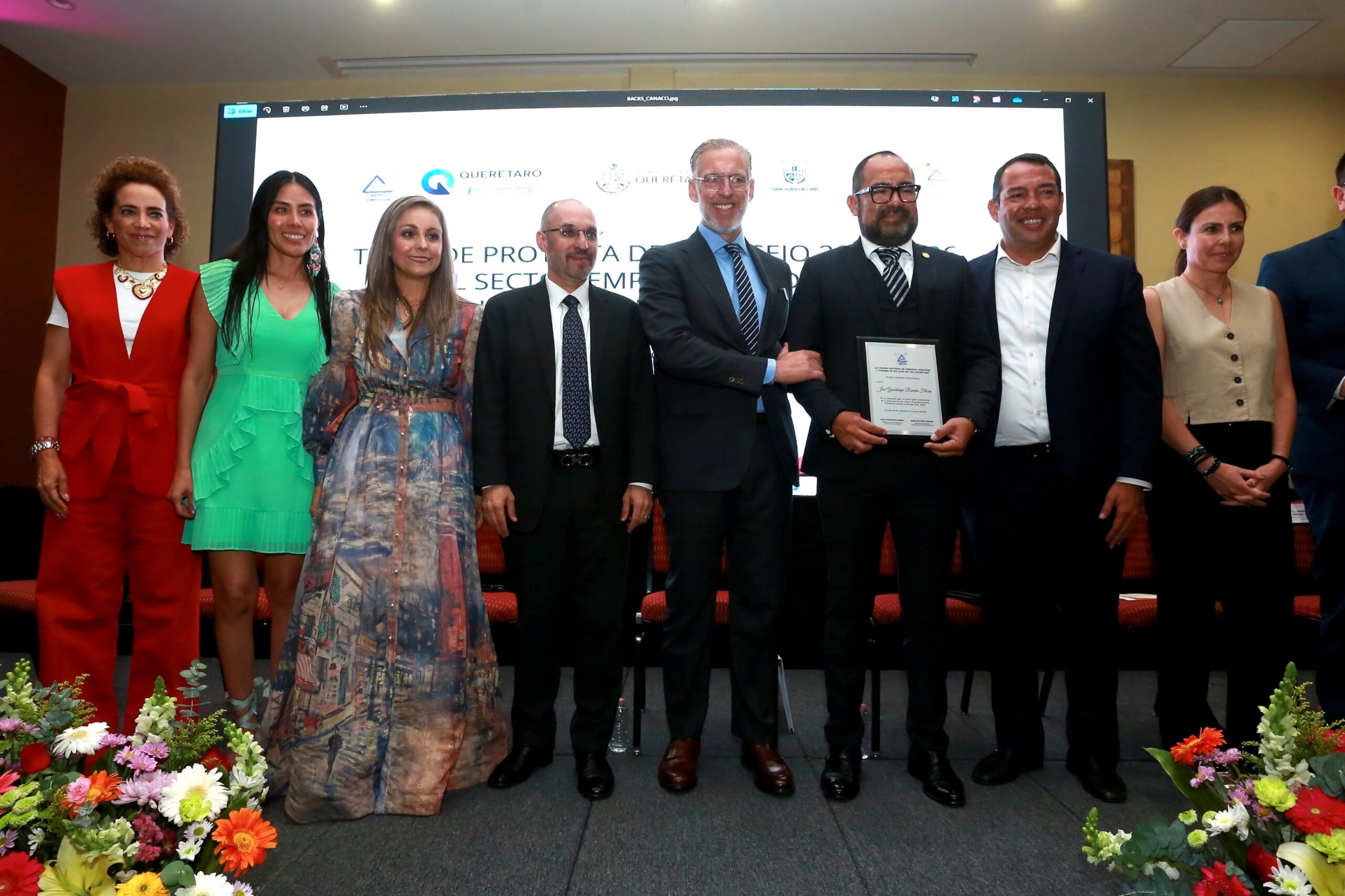 Nuevo liderazgo en Canaco San Juan del Río: Empresariado del Bajío apuesta por desarrollo regional