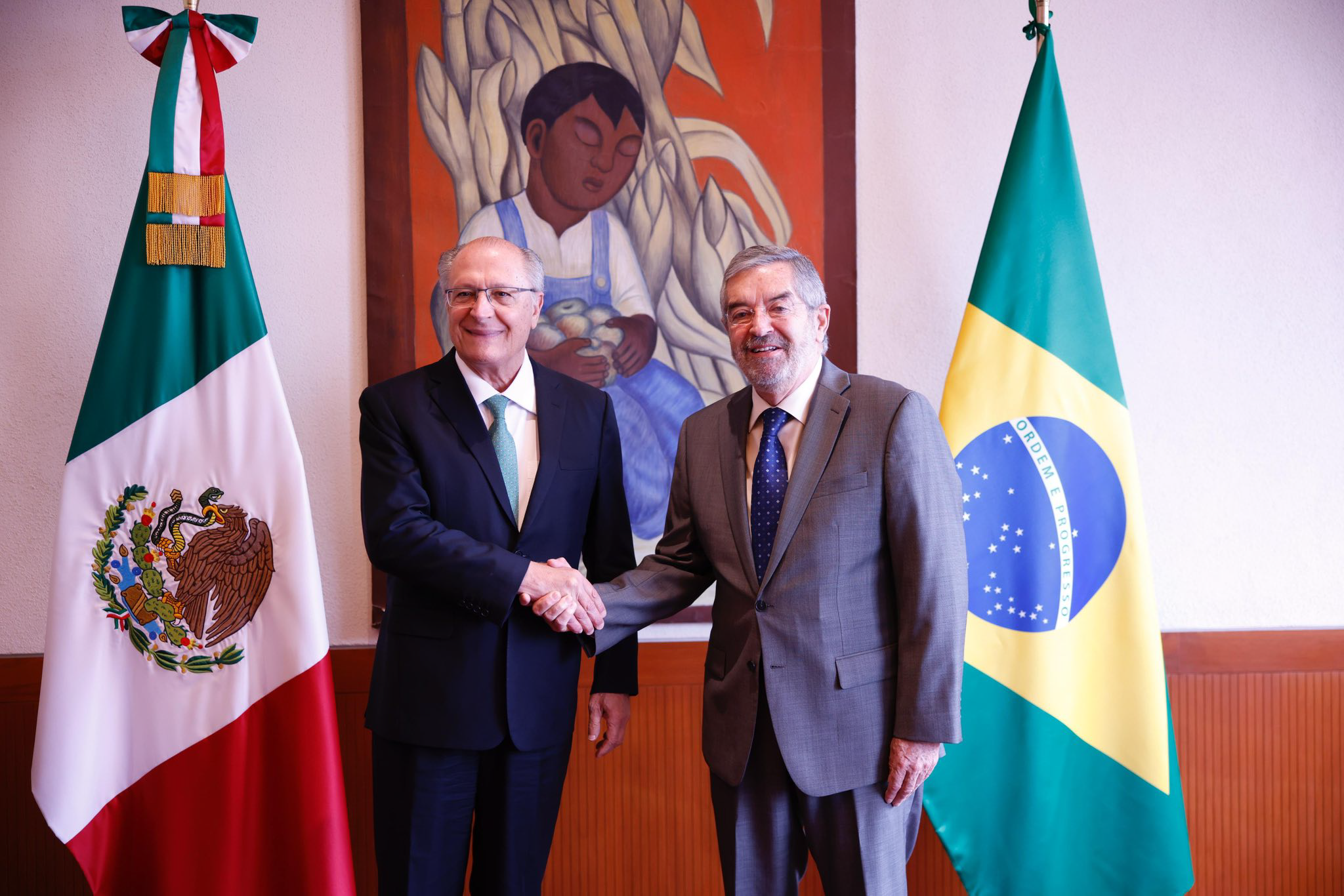Geraldo alckmin, vicepresidente de brasil, en méxico