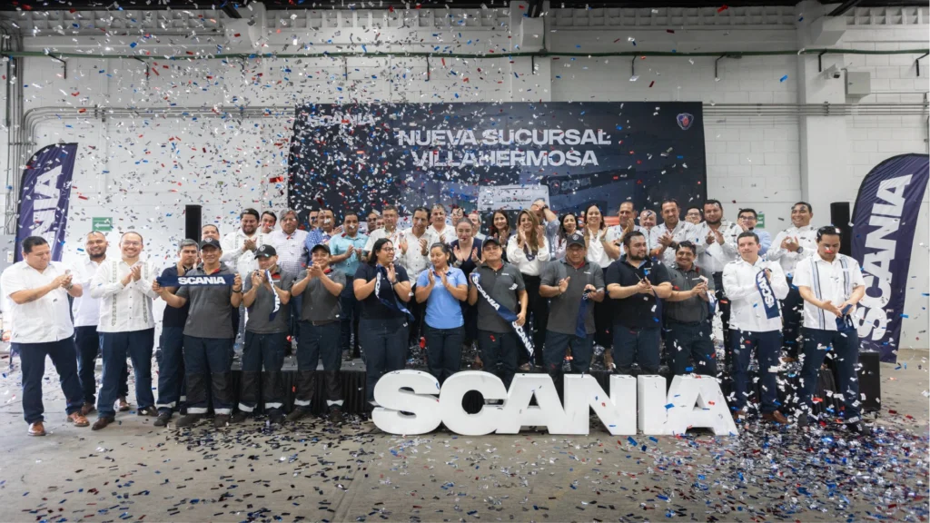 Scania inaugura sucursal en villahermosa