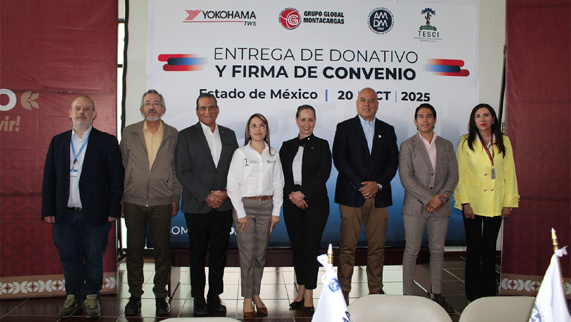 Asociación de distribuidores de maquinaria establece convenio colaborativo con el tesci