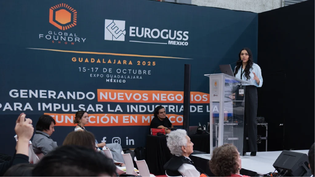 Industria de la fundición produce 3 millones de toneladas anuales global foundry show 2025 3