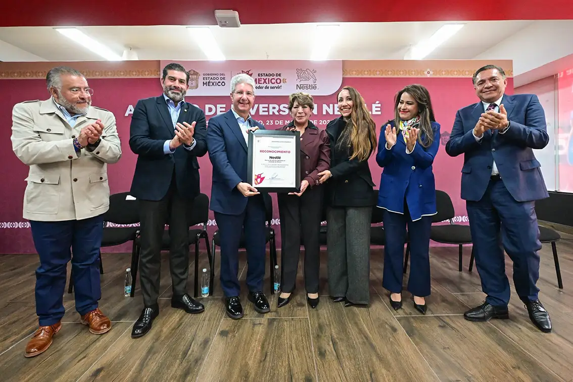 Nestlé fortalece su red logística con inversión de 455 mdd en el Estado de México