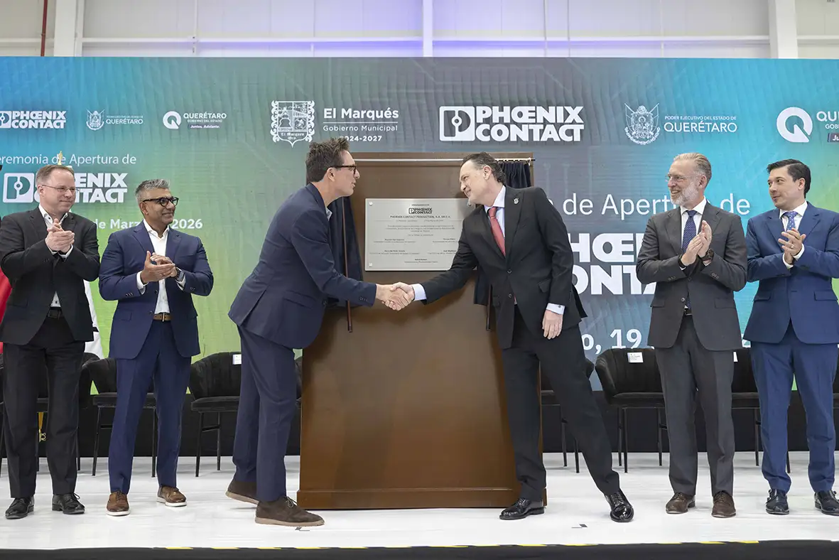 Phoenix Contac celebra inauguración de su planta en Querétaro
