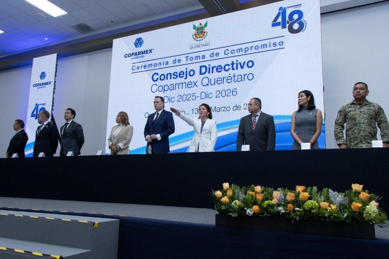 COPARMEX Querétaro refrenda compromiso con el desarrollo empresarial
