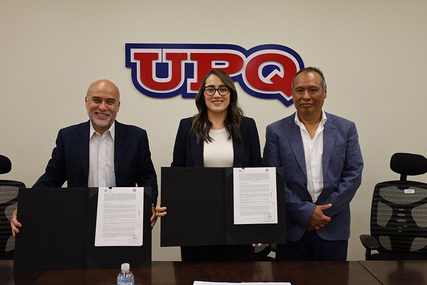 Asociación Mexicana de Mecatrónica y la UPQ firman alianza estratégica