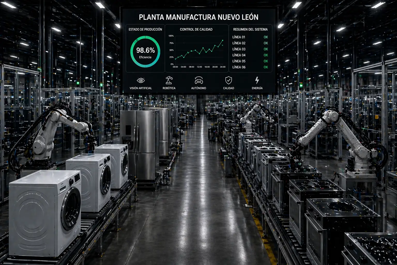 Nuevo León liderará la manufactura del futuro con la primera “dark factory” en México