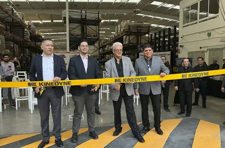 Kinedyne fortalece su operación en México con nuevo CEDIS y planta de manufactura de 25 mdp en Naucalpan