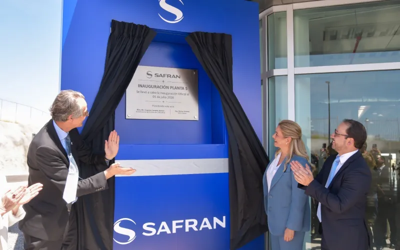 Safran fortalece su liderazgo aeroespacial en México con la inauguración de su quinta planta en Chihuahua