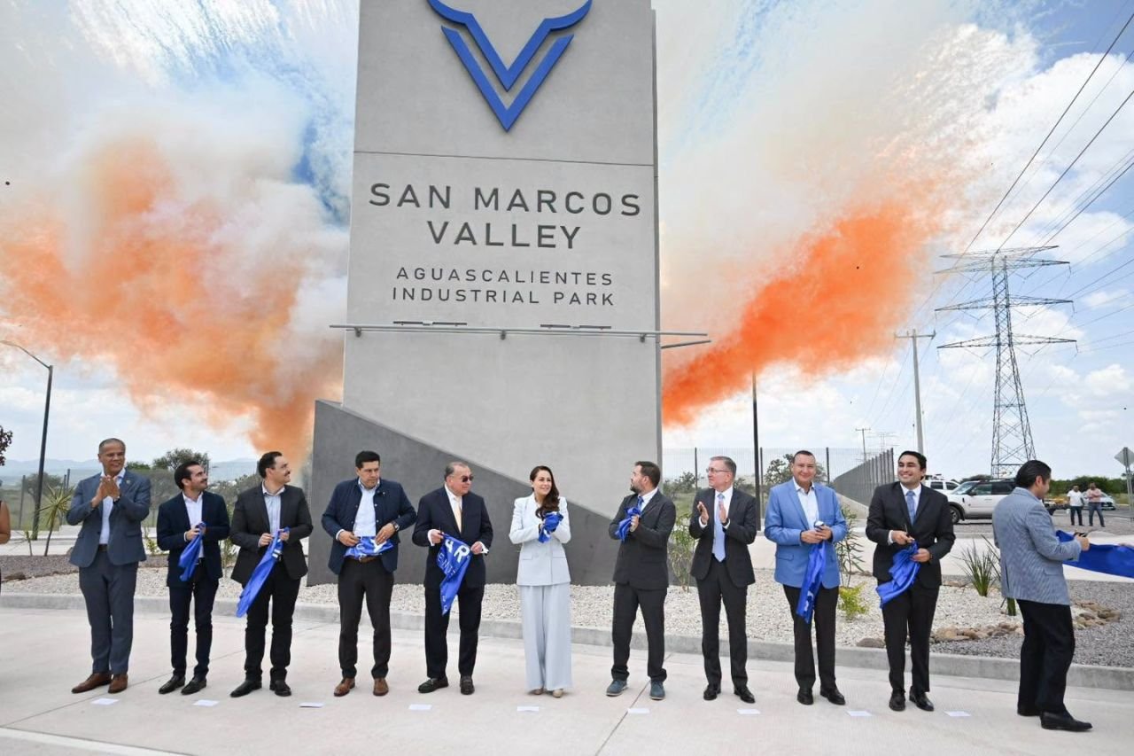 San Marcos Valley inicia operaciones en Aguascalientes con inversión de 1,700 mdp y busca atraer nuevos proyectos industriales