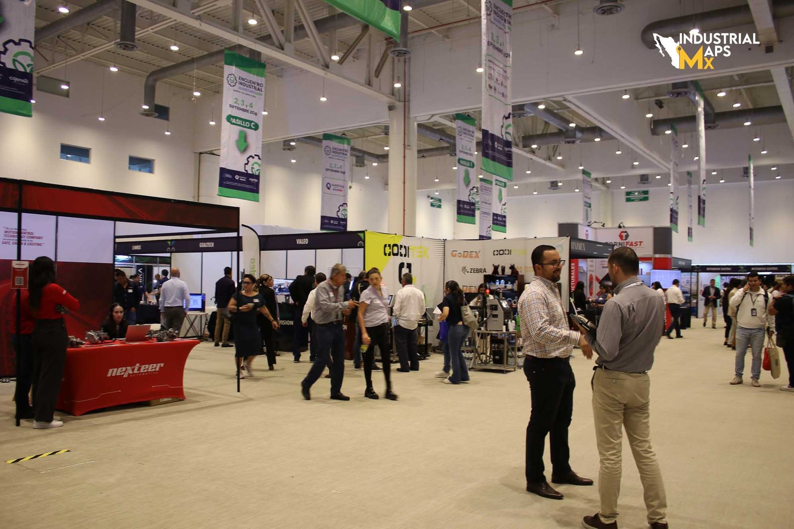 Área de exposición del Encuentro Industrial Querétaro 2026