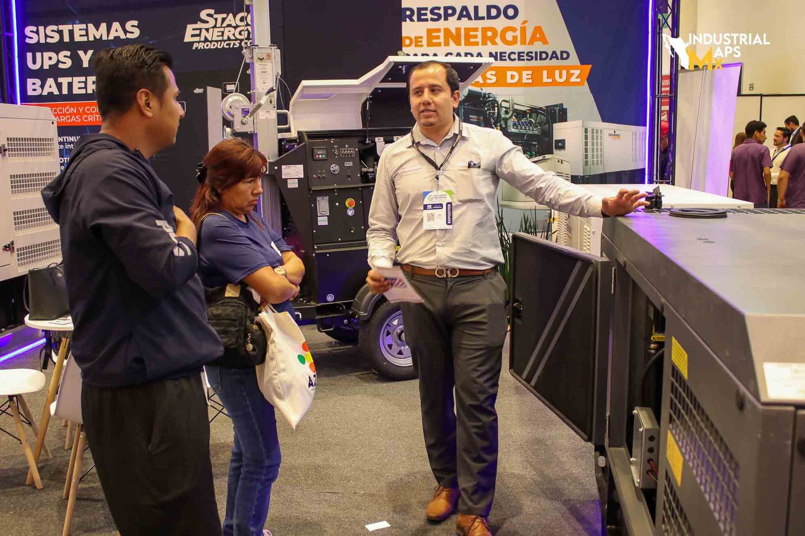 Stand de empresa participante en el Encuentro Industrial Querétaro 2026