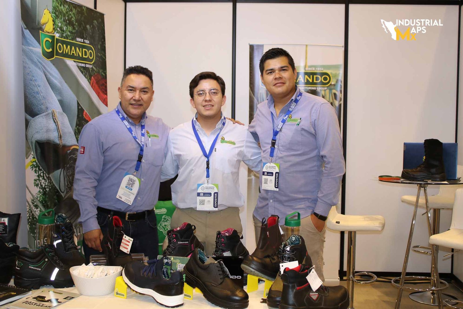 Stand de empresa participante en el Encuentro Industrial Querétaro 2026