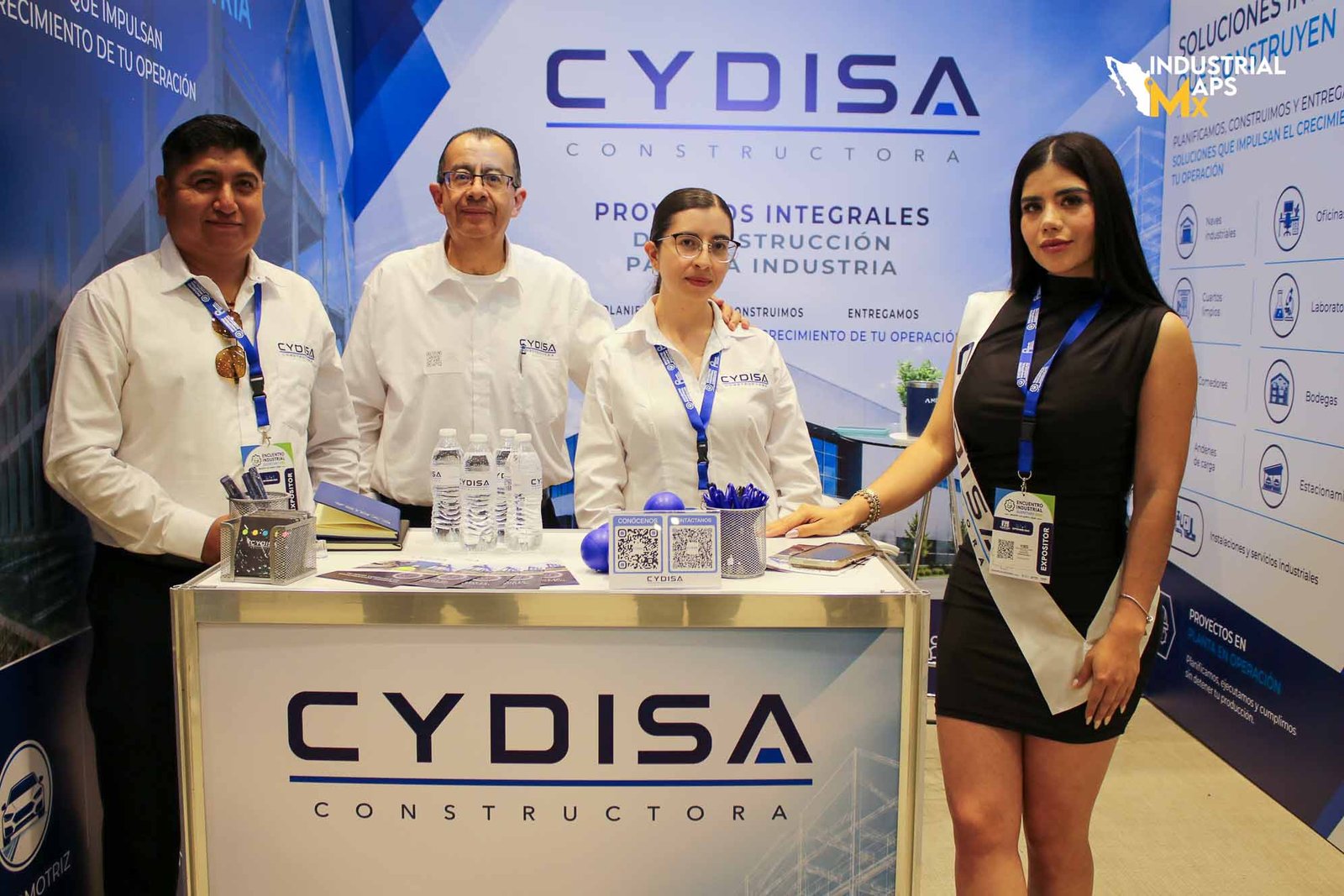 Stand de empresa participante en el Encuentro Industrial Querétaro 2026