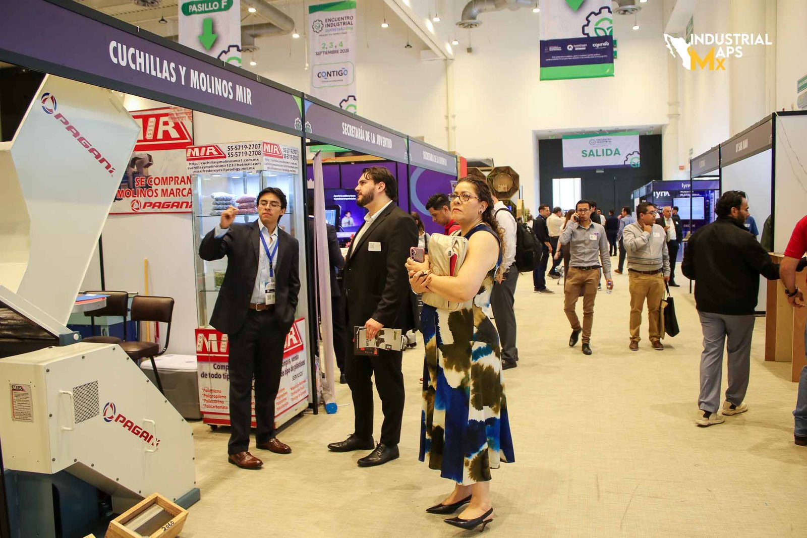 Área de exposición del Encuentro Industrial Querétaro 2026