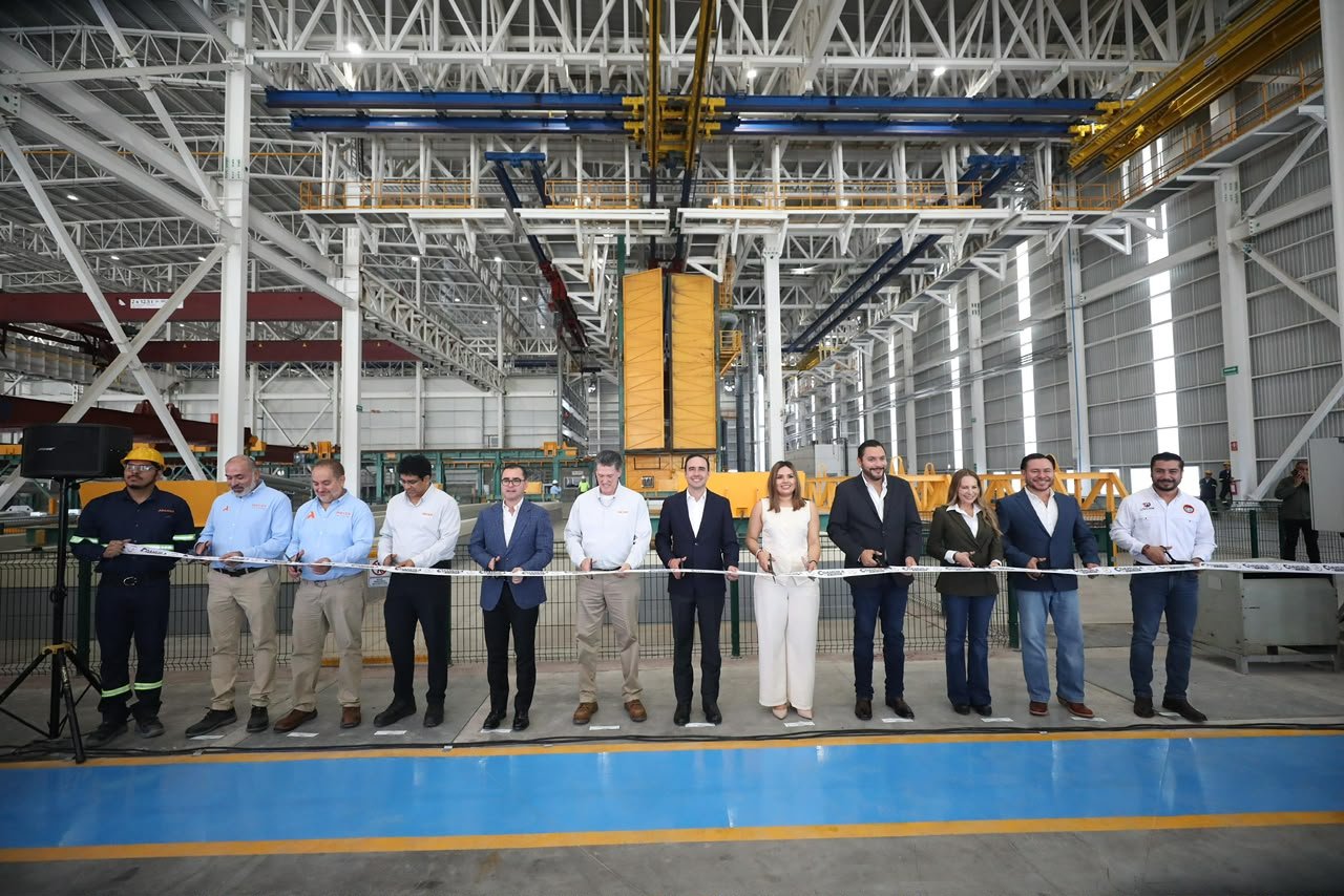 Arcosa inaugura su mayor planta de galvanizado en Norteamérica e invierte 2,100 MDP en Coahuila