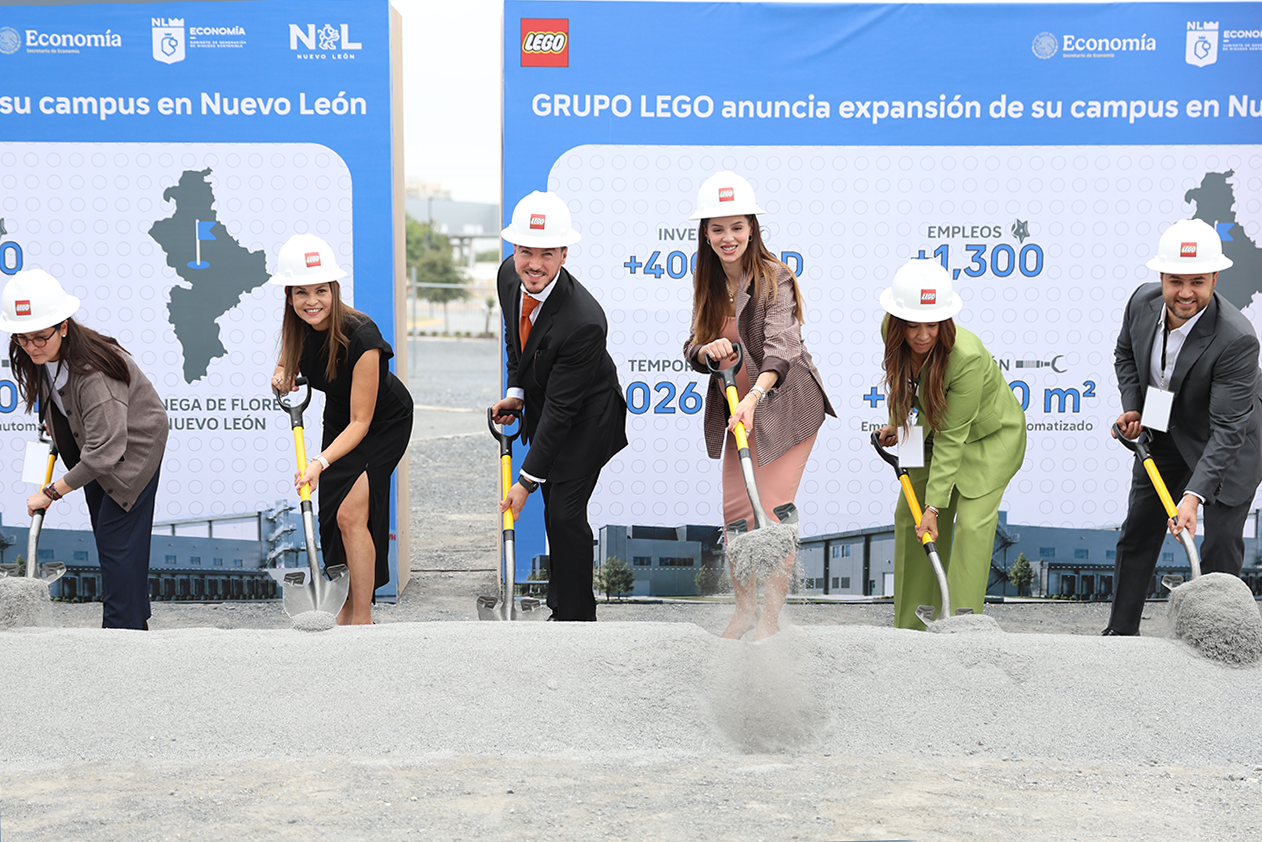 LEGO inaugura planta de 205 mdd y arranca nueva expansión de 400 mdd en Nuevo León